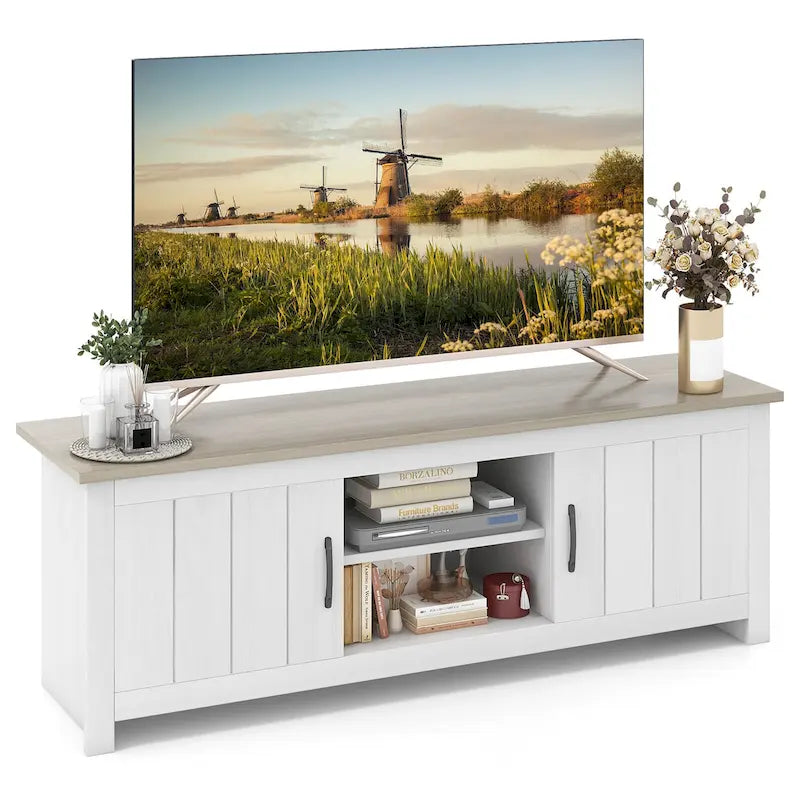 Meuble TV style rustique