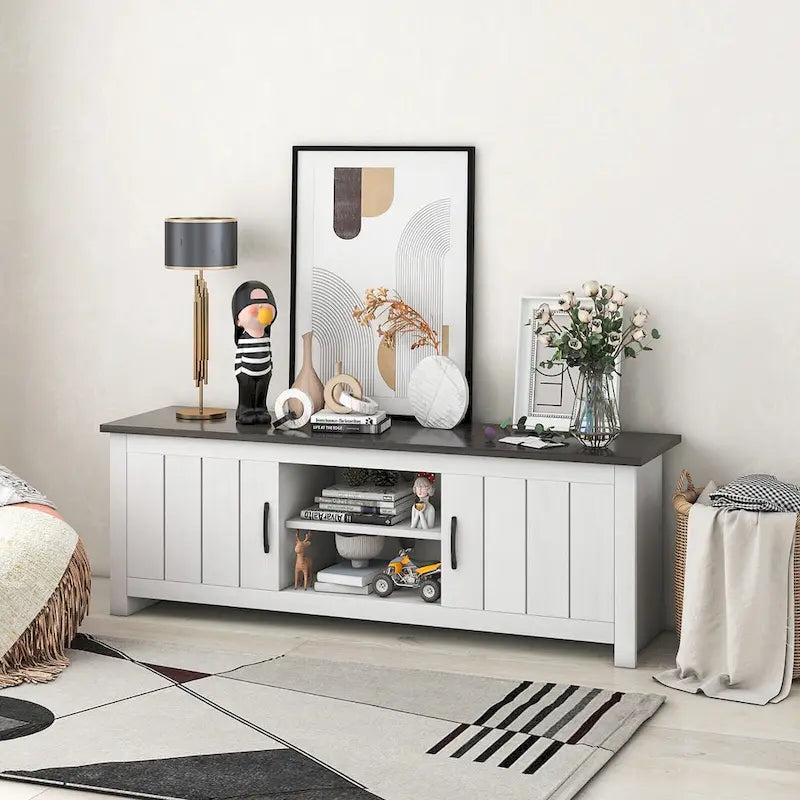 Meuble TV style rustique