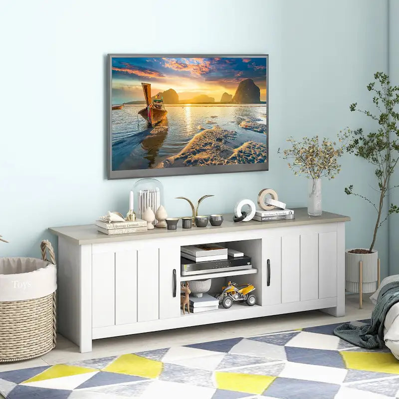 Meuble TV style rustique
