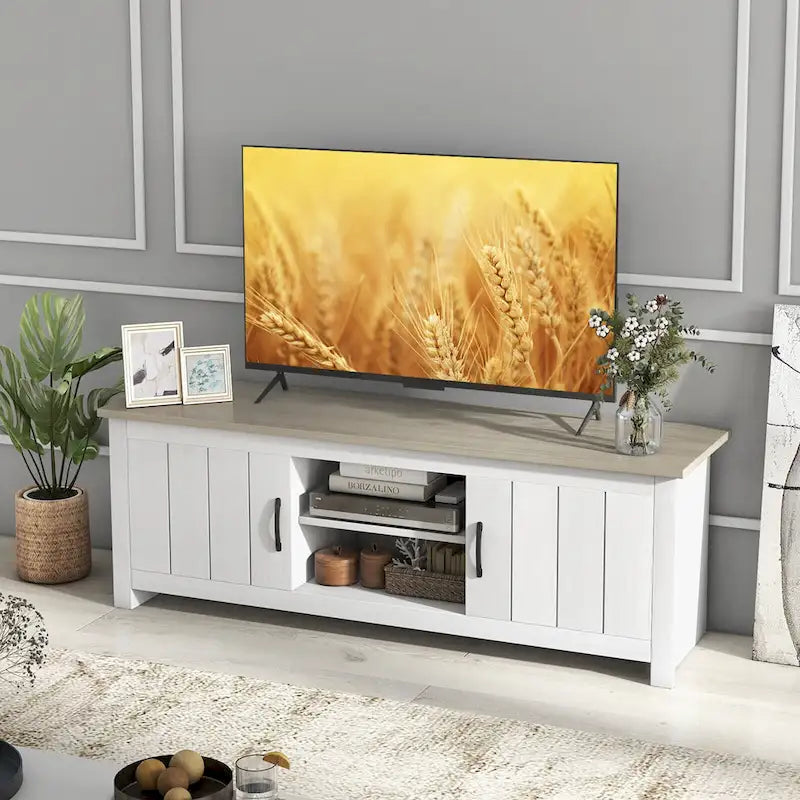 Meuble TV style rustique