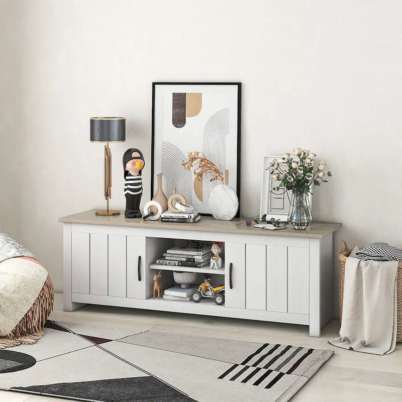 Meuble TV style rustique