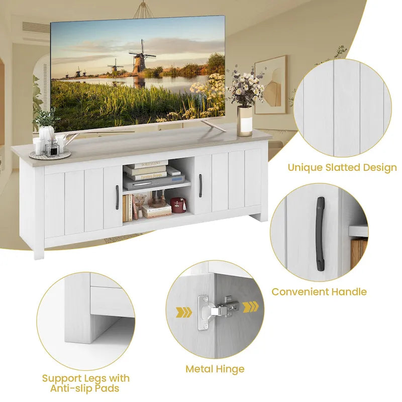 Meuble TV style rustique