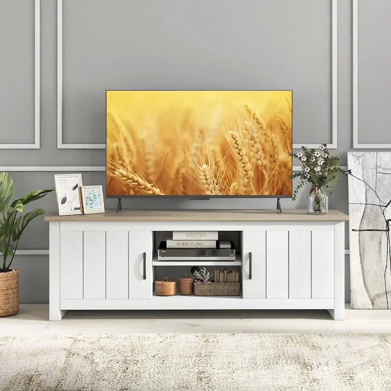 Meuble TV style rustique