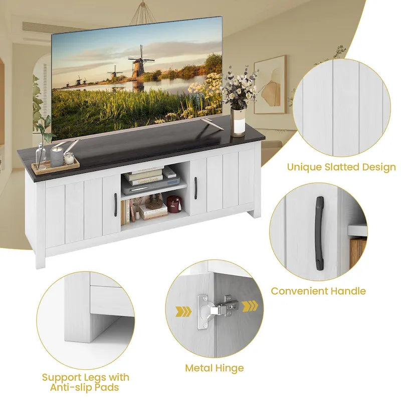 Meuble TV style rustique