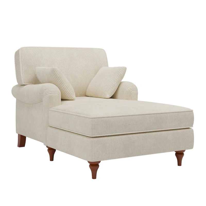 Fauteuil inclinable extra-large avec deux coussins confortables