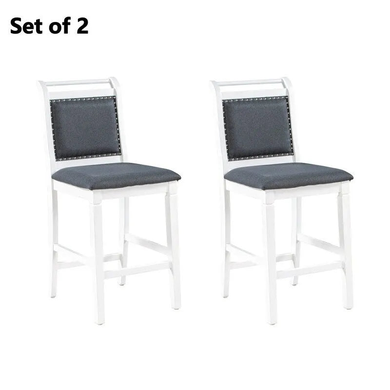 Table et chaises de salle à manger hautes compactes