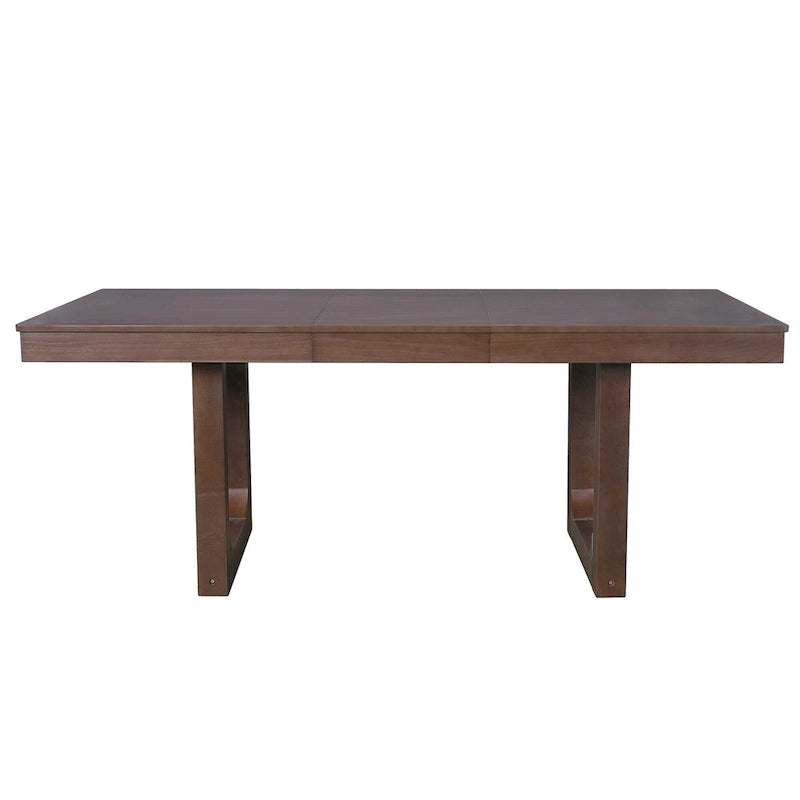 Table de salle à manger de cuisine en bois de style fermier