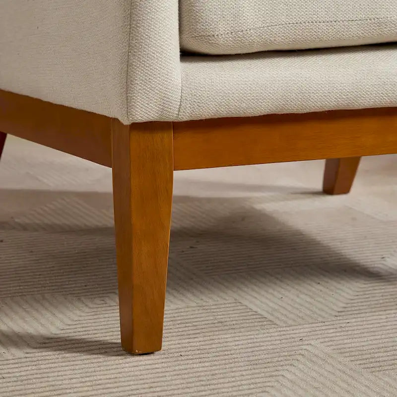 Fauteuil rembourré à dossier haut