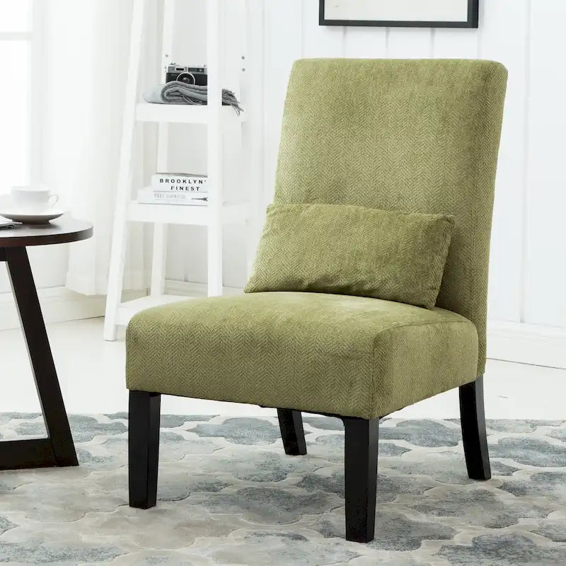 Fauteuil d'appoint dossier haut en polyester