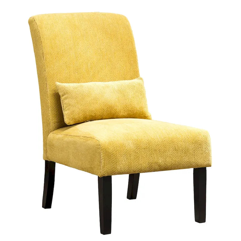 Fauteuil d'appoint dossier haut en polyester