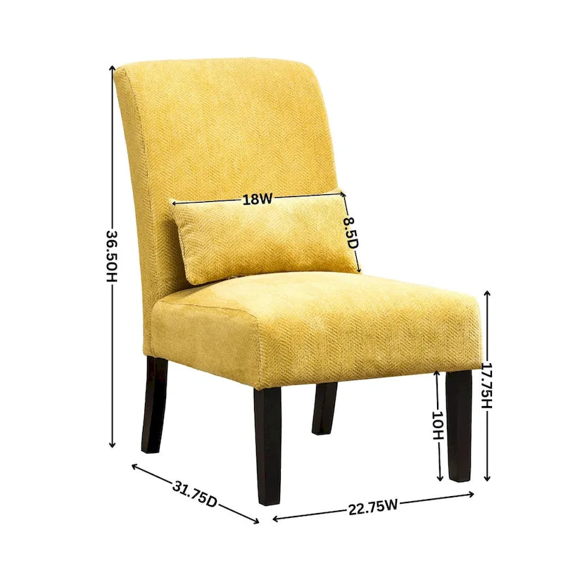 Fauteuil d'appoint dossier haut en polyester