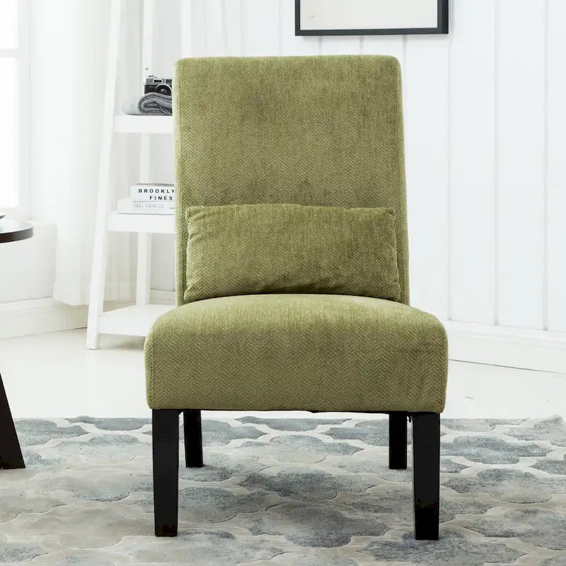 Fauteuil d'appoint dossier haut en polyester