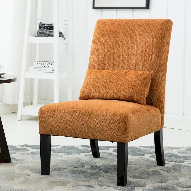 Fauteuil d'appoint dossier haut en polyester