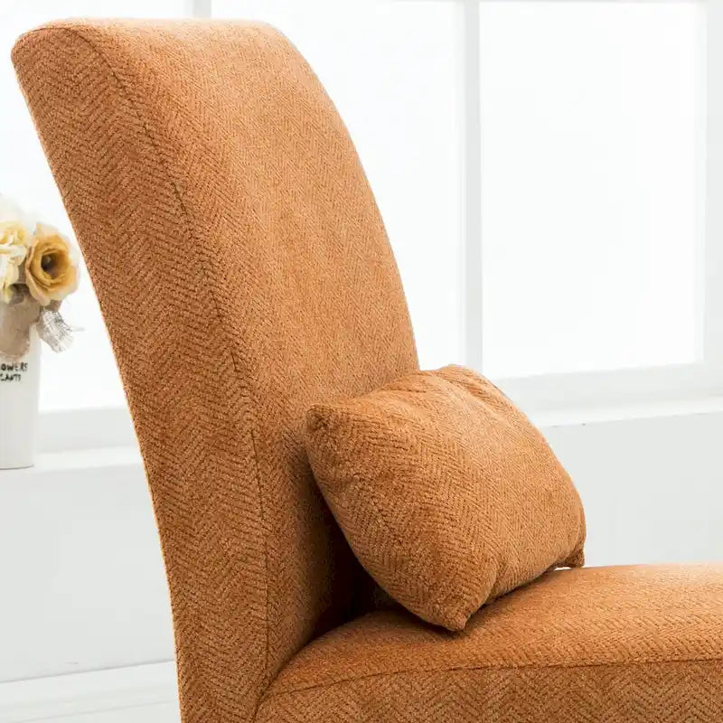 Fauteuil d'appoint dossier haut en polyester