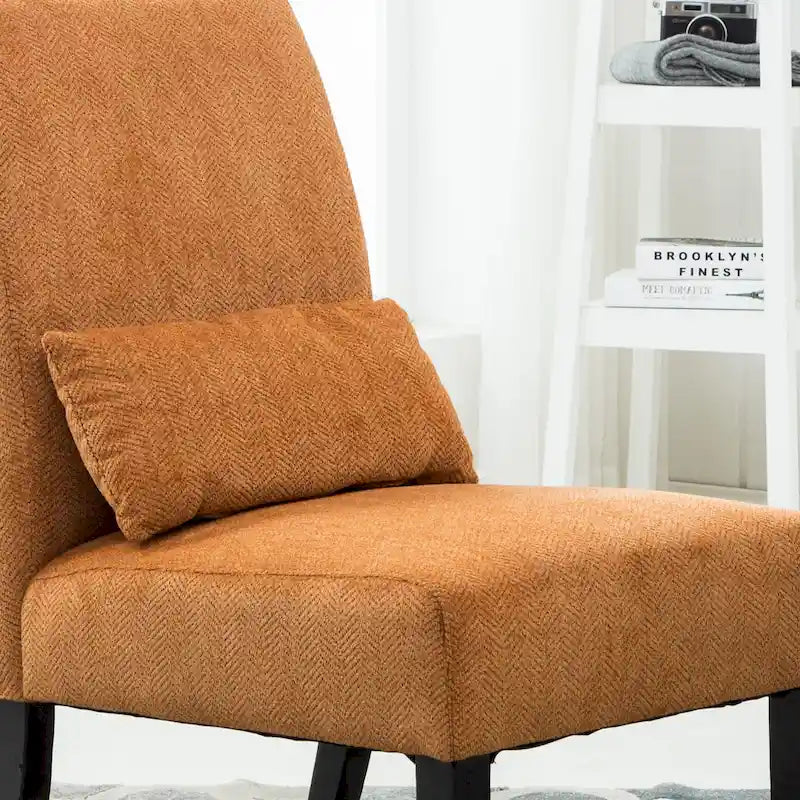 Fauteuil d'appoint dossier haut en polyester