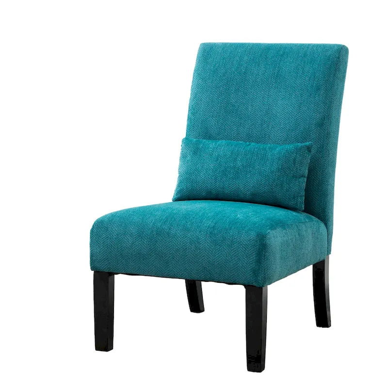 Fauteuil d'appoint dossier haut en polyester