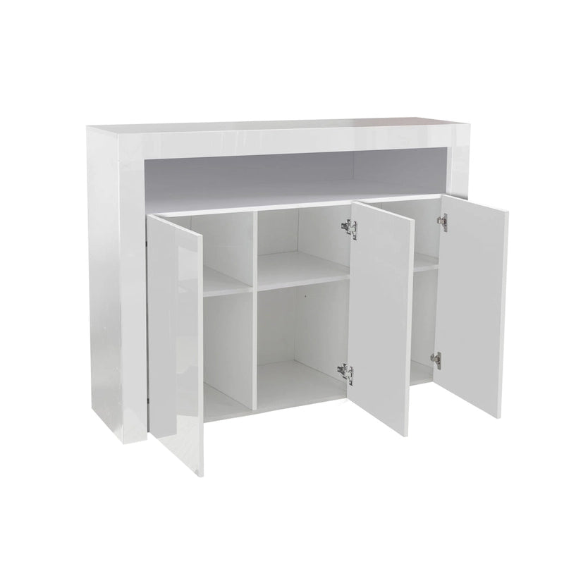 Casier moderne avec lumières LED