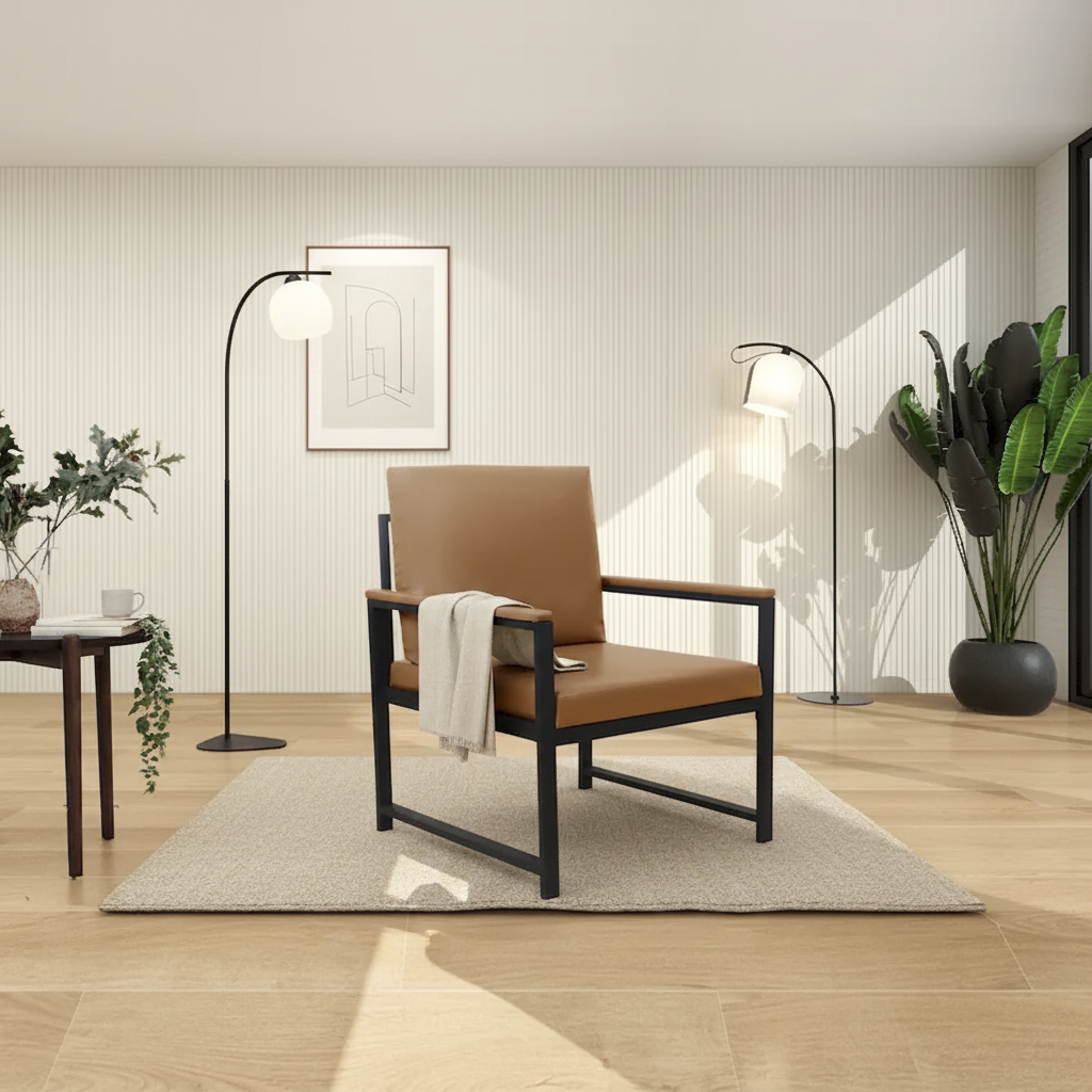 Fauteuil avec pieds antidérapants