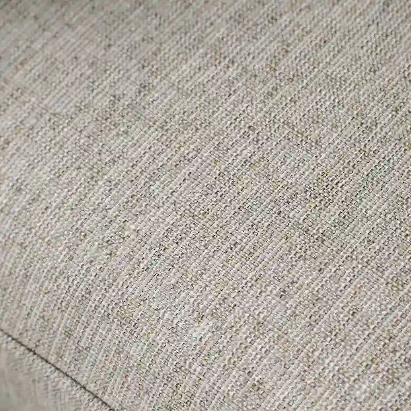 Canapé en tissu gris de style transitoire