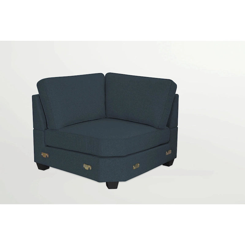 Canapé d'angle modulable et relevable