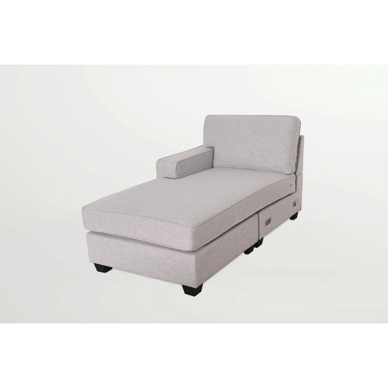 Canapé d'angle modulable et relevable