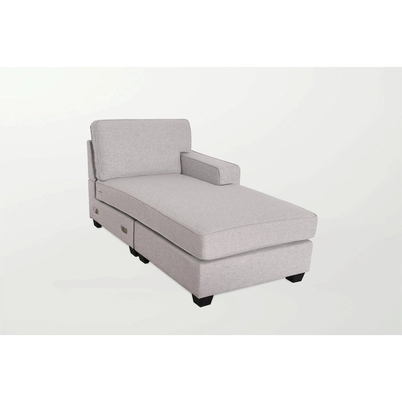 Canapé d'angle modulable et relevable