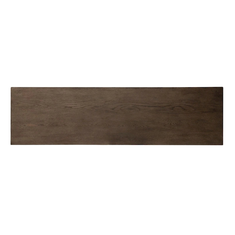 Commode Americana Farmhouse à 9 tiroirs taupe poudré