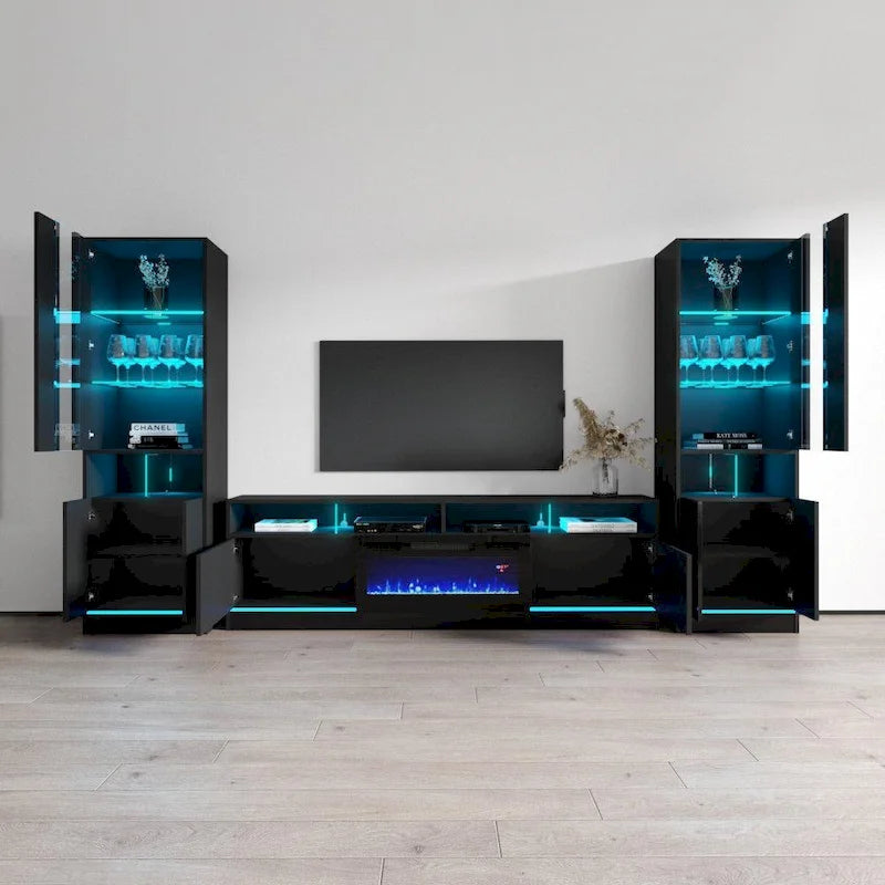 Meuble TV/centre de divertissement moderne