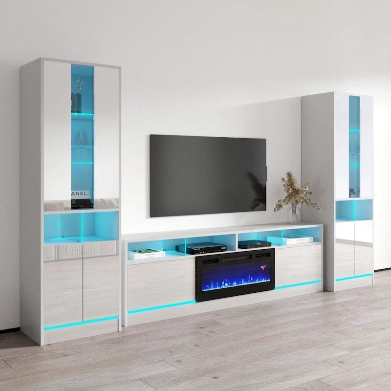 Meuble TV/centre de divertissement moderne