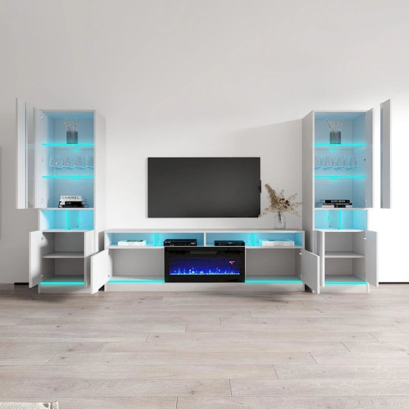 Meuble TV/centre de divertissement moderne