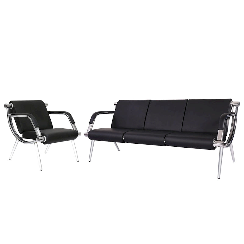 Chaises de salle d'attente, chaises de bureau, bancs d'accueil, chaises visiteurs, adaptées aux aéroports, bureaux, salons, banques, hôpitaux et autres lieux.