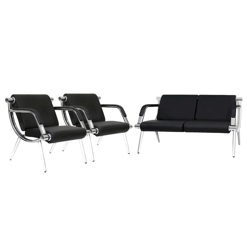 Chaises de salle d'attente, chaises de bureau, bancs d'accueil, chaises visiteurs, adaptées aux aéroports, bureaux, salons, banques, hôpitaux et autres lieux.
