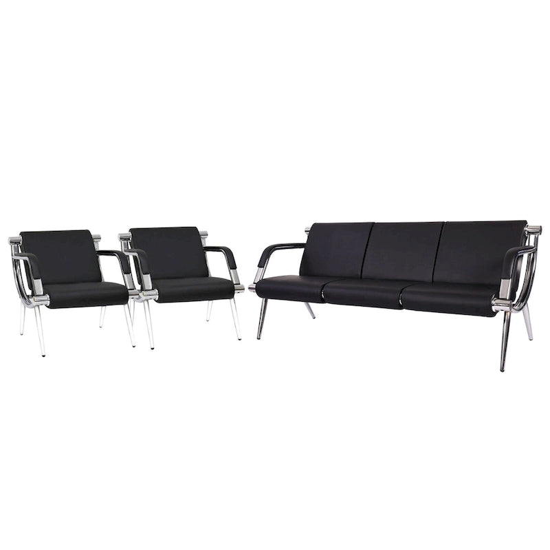 Chaises de salle d'attente, chaises de bureau, bancs d'accueil, chaises visiteurs, adaptées aux aéroports, bureaux, salons, banques, hôpitaux et autres lieux.