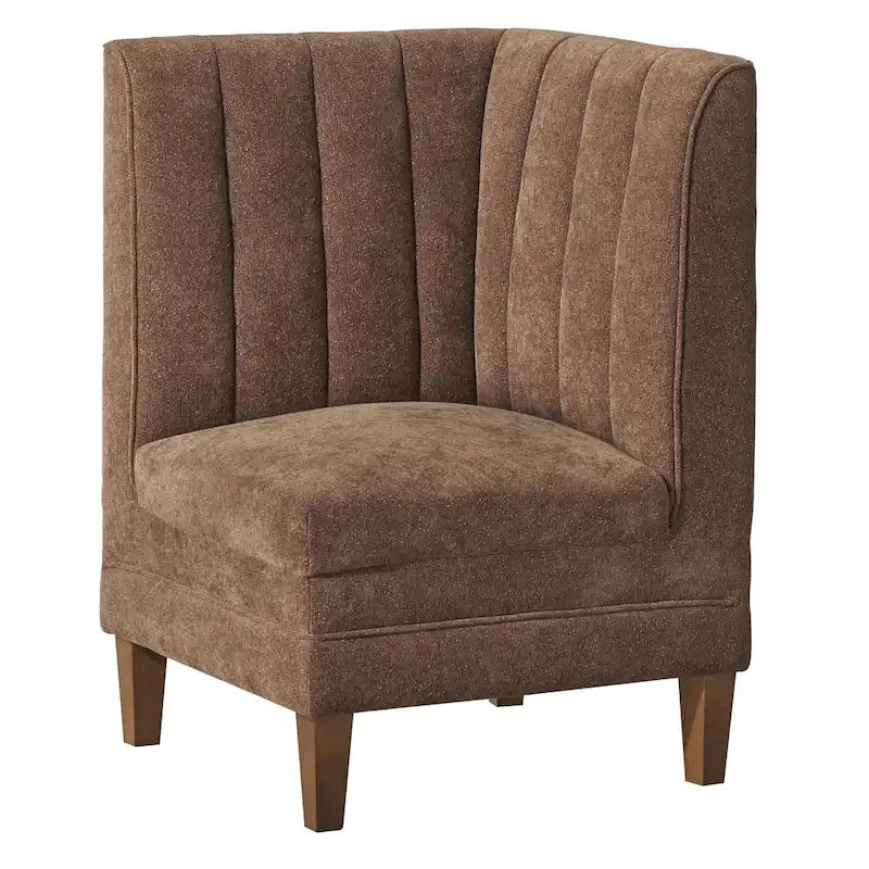 Banquette d'angle rembourrée