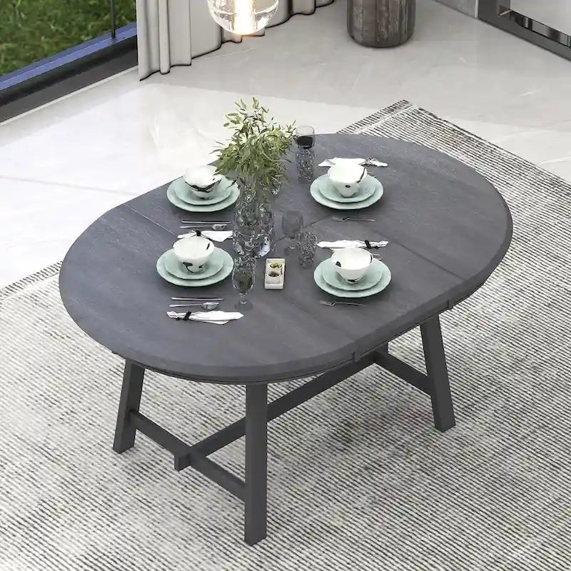 Table de salle à manger vintage en bois