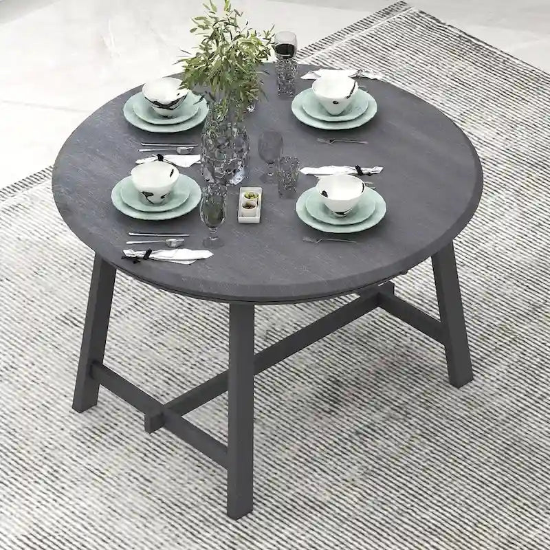 Table de salle à manger vintage en bois