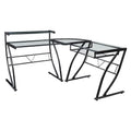 Table de jeu et de montage en L pour bureau à domicile